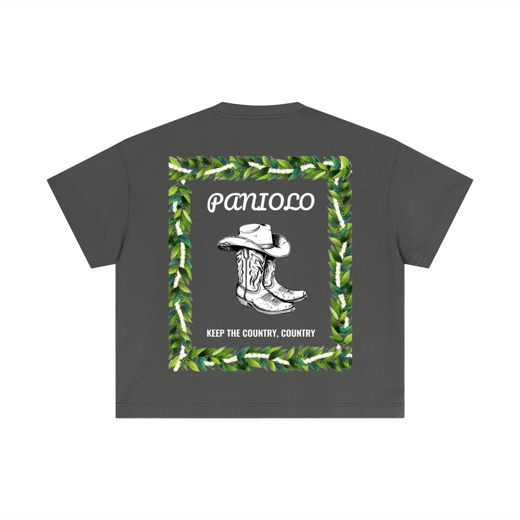 HST PANIOLO Essential Cotton Boxy T-Shirt