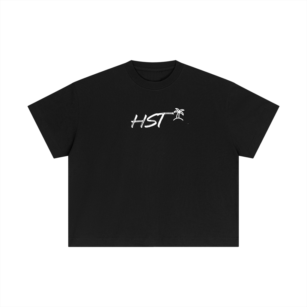 HST Cotton Boxy T-Shirt Black