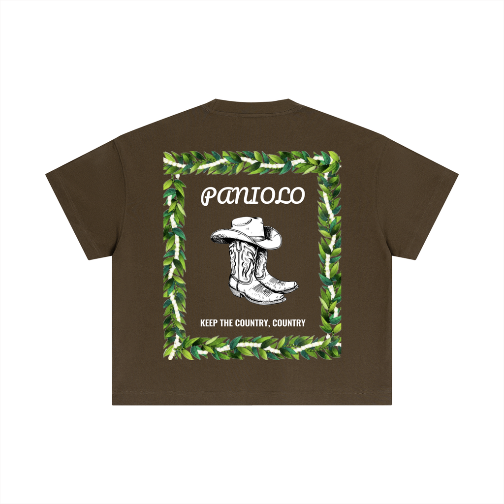 HST PANIOLO Essential Cotton Boxy T-Shirt