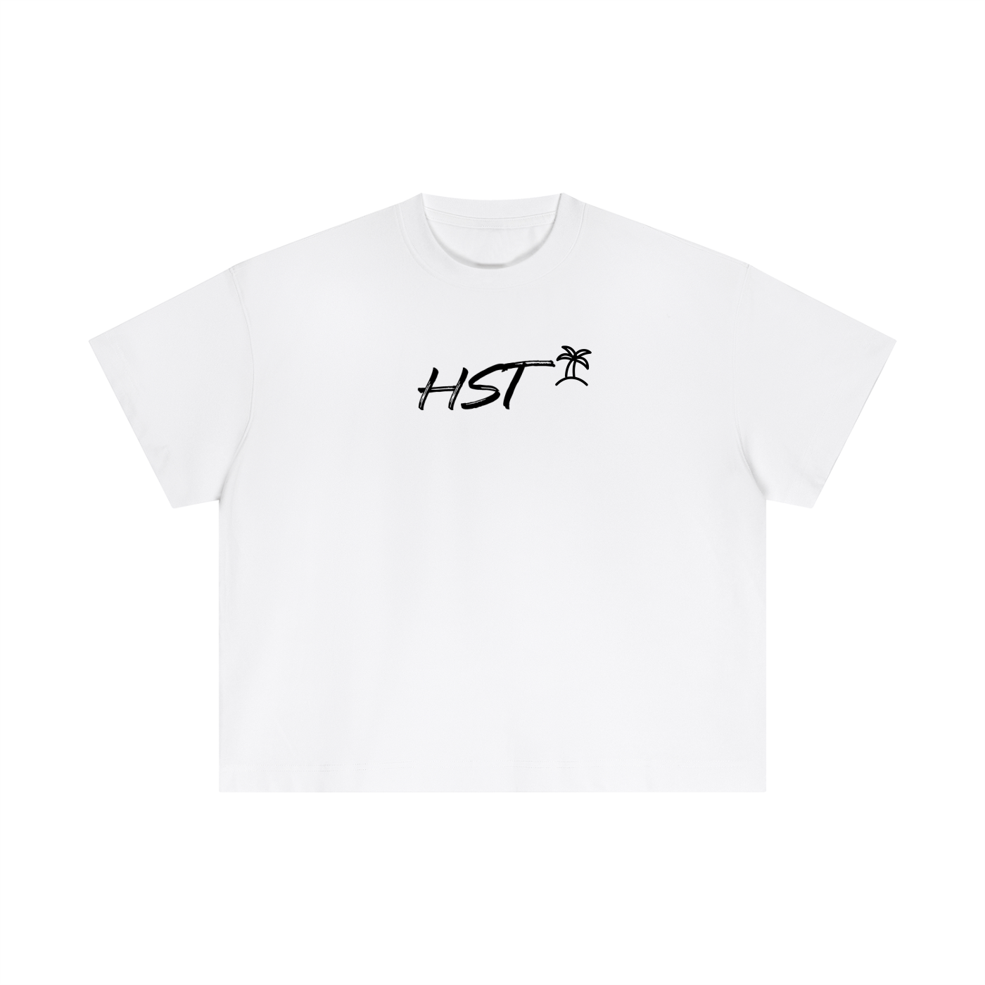 HST  Cotton Boxy T-Shirt White